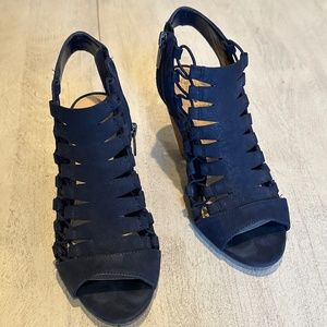 Vince Camuto Eliaz Dress Sandals - Midnight , Size 6.5